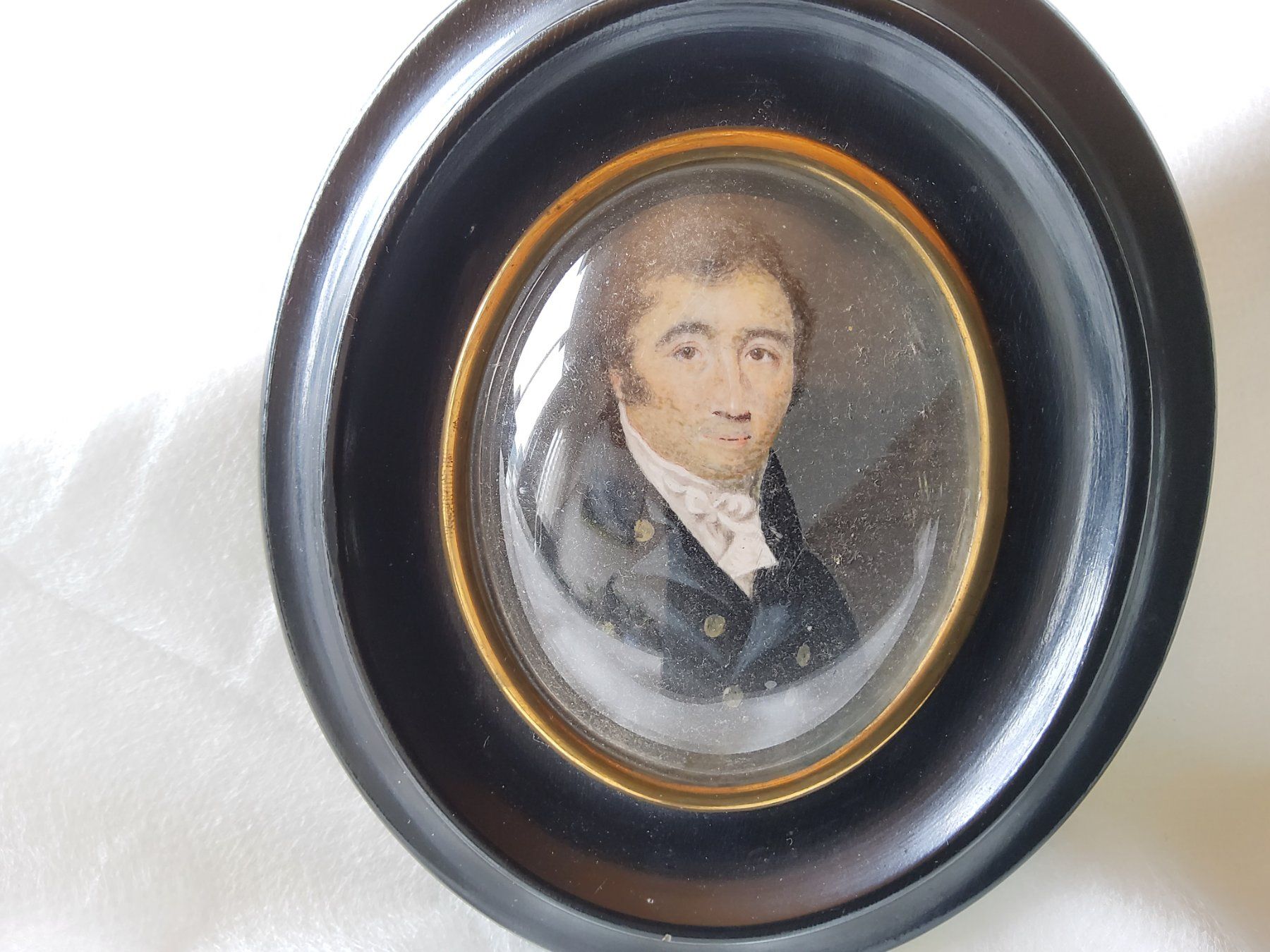 Tableaux: Portrait miniature ancien  – D'occasion à Malleray par Broc-Mo 4