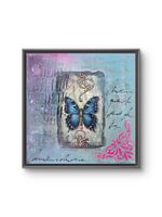 Acrylbild 'Gardien Des Silent Grounds' • 30x30, gerahmt