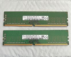 2x SK Hynix 8GB DDR4 RAM 2400T gebraucht funktionsfähig