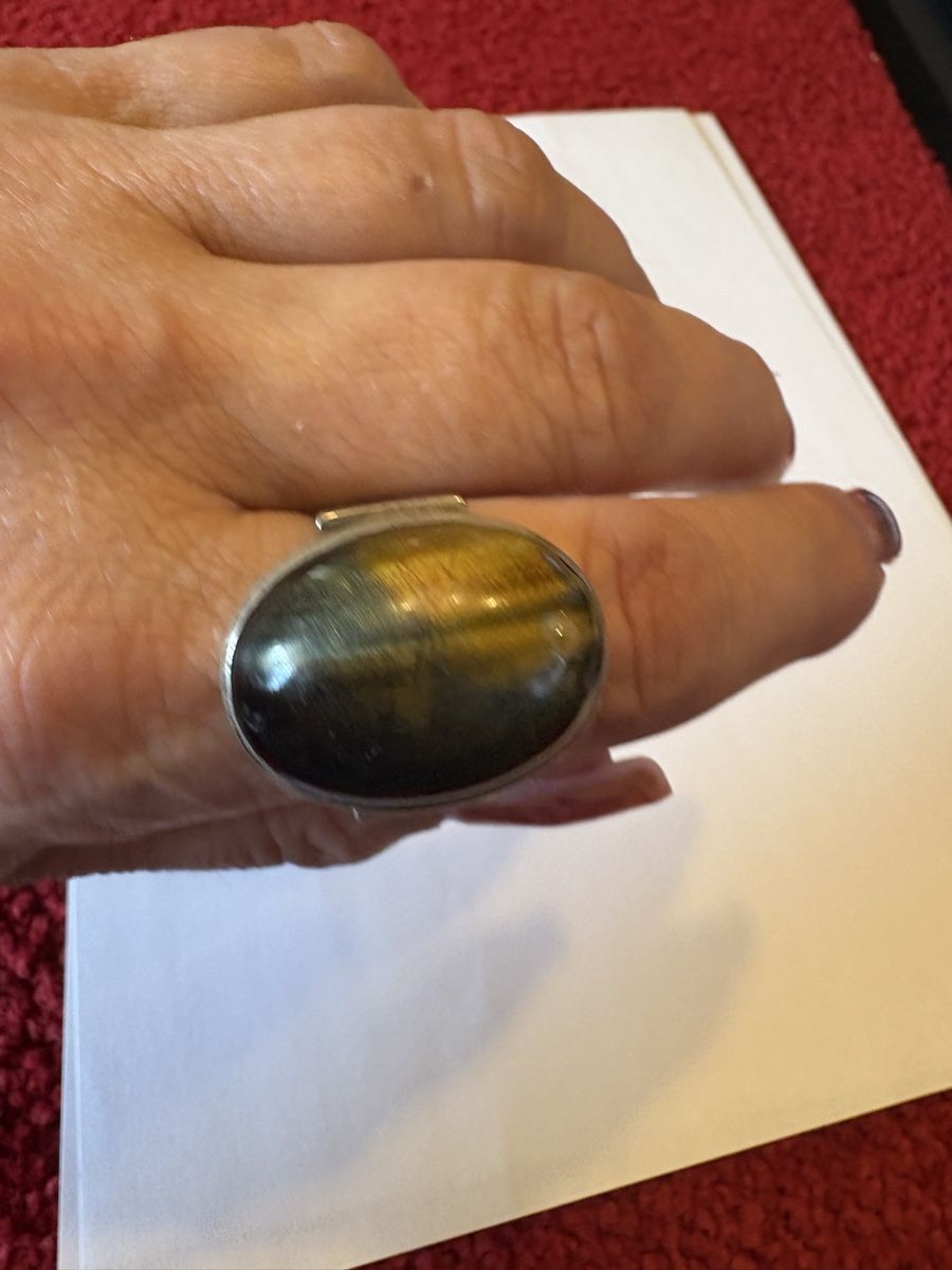 Bagues: 925 katzenauge Ring  – D'occasion à Murten par Tzaugg 2