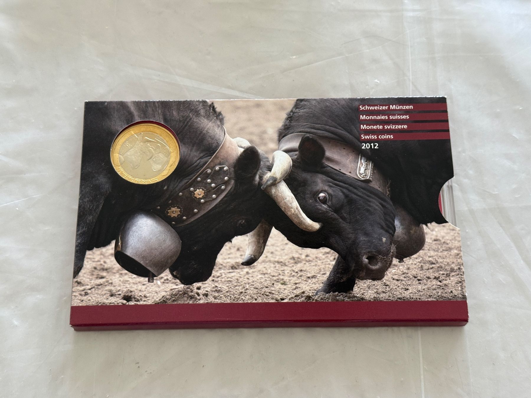 Tutti le monete: Schweizer Münzsatz 2012  Stempelglanz – Nuovo (secondo la descrizione) da Wallisellen venduto da SWISS_SILVER1