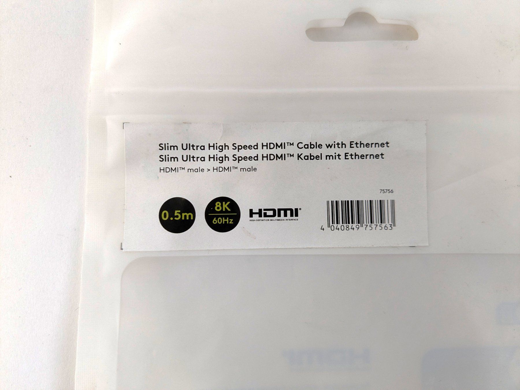 Kabel: GOOBAY HDMI-Kabel – Neu (gemäss Beschreibung) aus Dintikon von Restwert_Dintikon 4