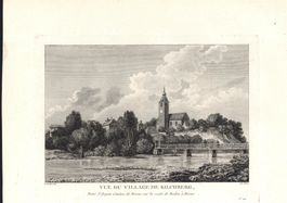 Kilchberg Originalkupferstich 1780
