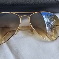 Sonnenbrille Ray-Ban Aviator Goldbraun 58014