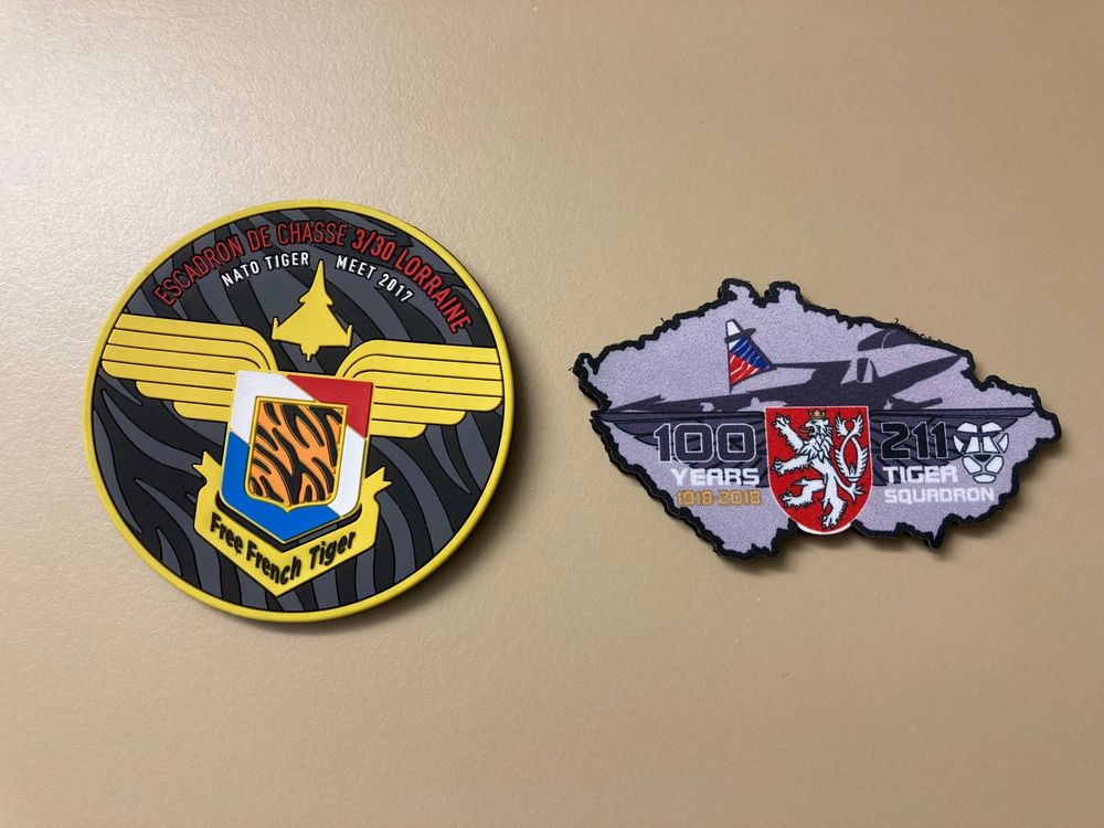 2 Badges: NATO Tiger Meet - 2017/2018 | Kaufen auf Ricardo