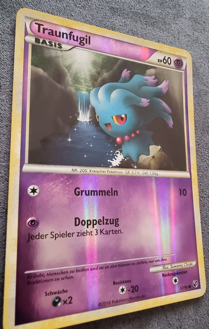 Pokémon Carte collezionabili: Pokémon Traunfugil 2010 RH reverse Holo 57/90 DE – Nuovo (secondo la descrizione) da Roggwil BE venduto da S_Cards 2
