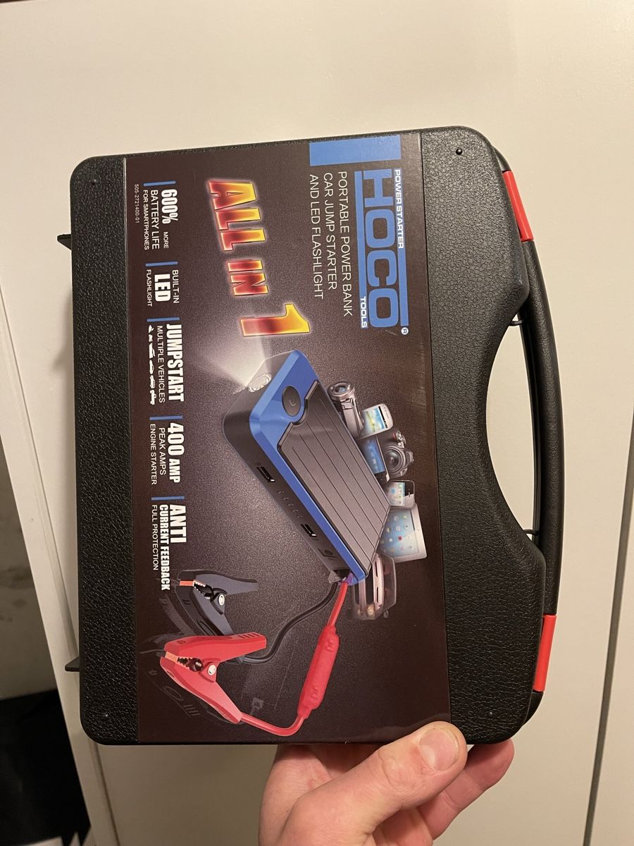 Caricabatterie: HOCO All-in-One Jumpstarter/Powerbank/Booster – Usato da Herzogenbuchsee venduto da mmmhd5