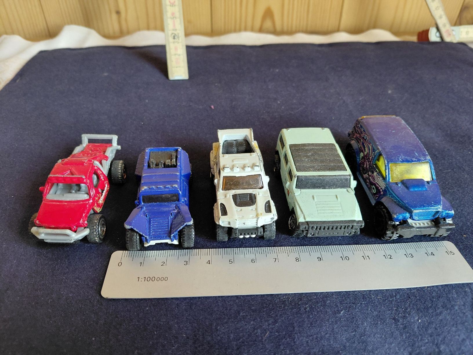 Matchbox Spielzeuge: 5 Spielzeug Offroadautos Matchbox gebraucht  – Gebraucht aus Heimiswil von Ayvi 1