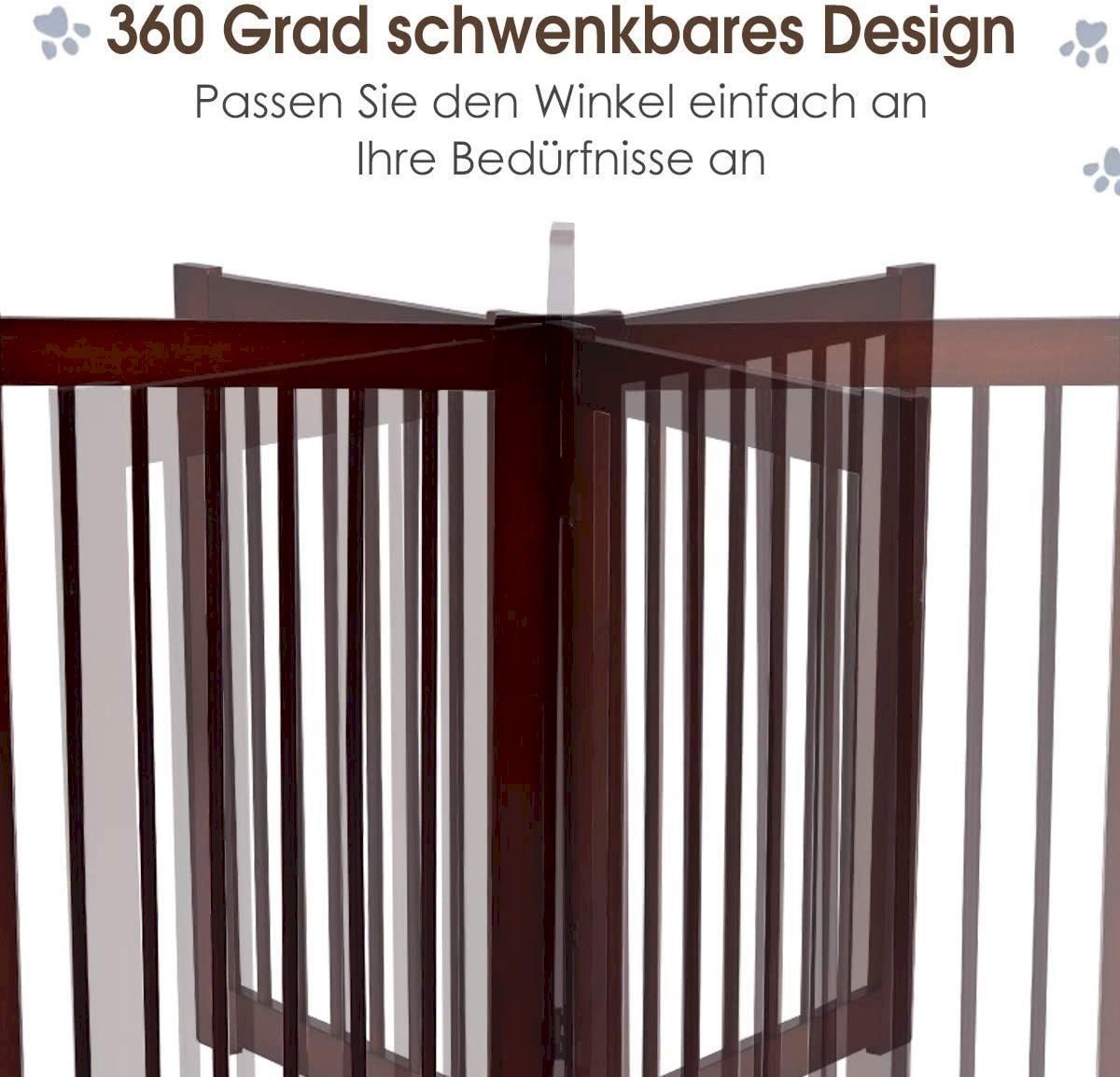Lauf- & Sicherungsgitter: 4 Stücke klappbar Absperrgitter 203x76cm – Neu und originalverpackt aus Bottighofen von zaap 4