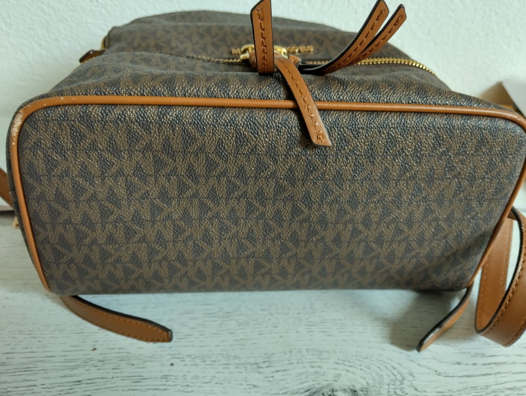 Michael Kors Sacs à dos: Michael Kors Rucksack/Tasche, braun – D'occasion à Full-Reuenthal par Ilor0309 4