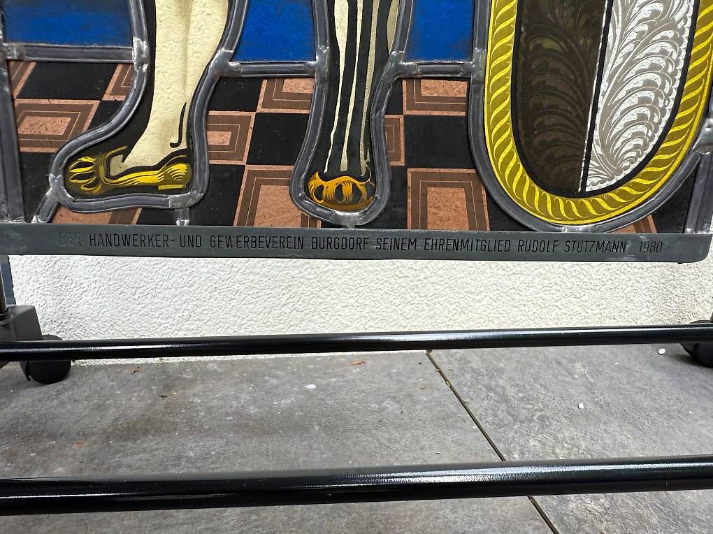 Altro in Antiquarato & Arte: Bundglass - Glasswappen Bild – Usato da Grenchen venduto da YoshiSan74 3