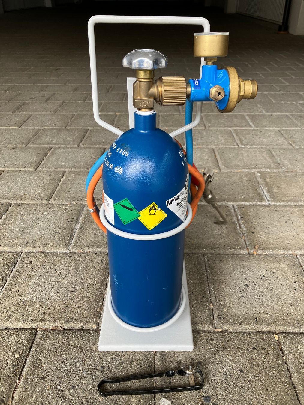 Saldatori: Gloor Hobbyflam -Hartlötanlage – Usato da Otelfingen venduto da Rettalsch 2