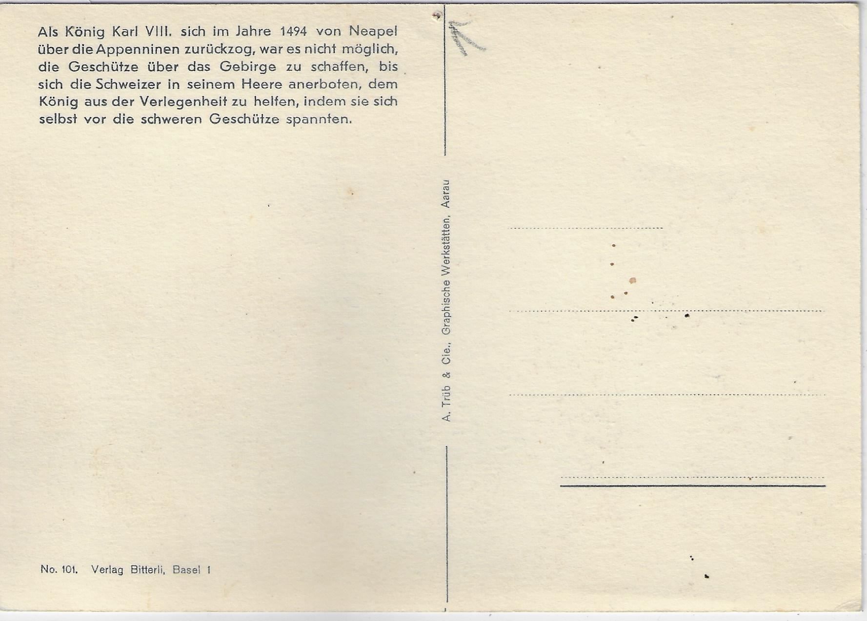 Cartes postales: Grenzbesetzung 1940 - Kanone – D'occasion à Ettingen par Kartenplanet 1