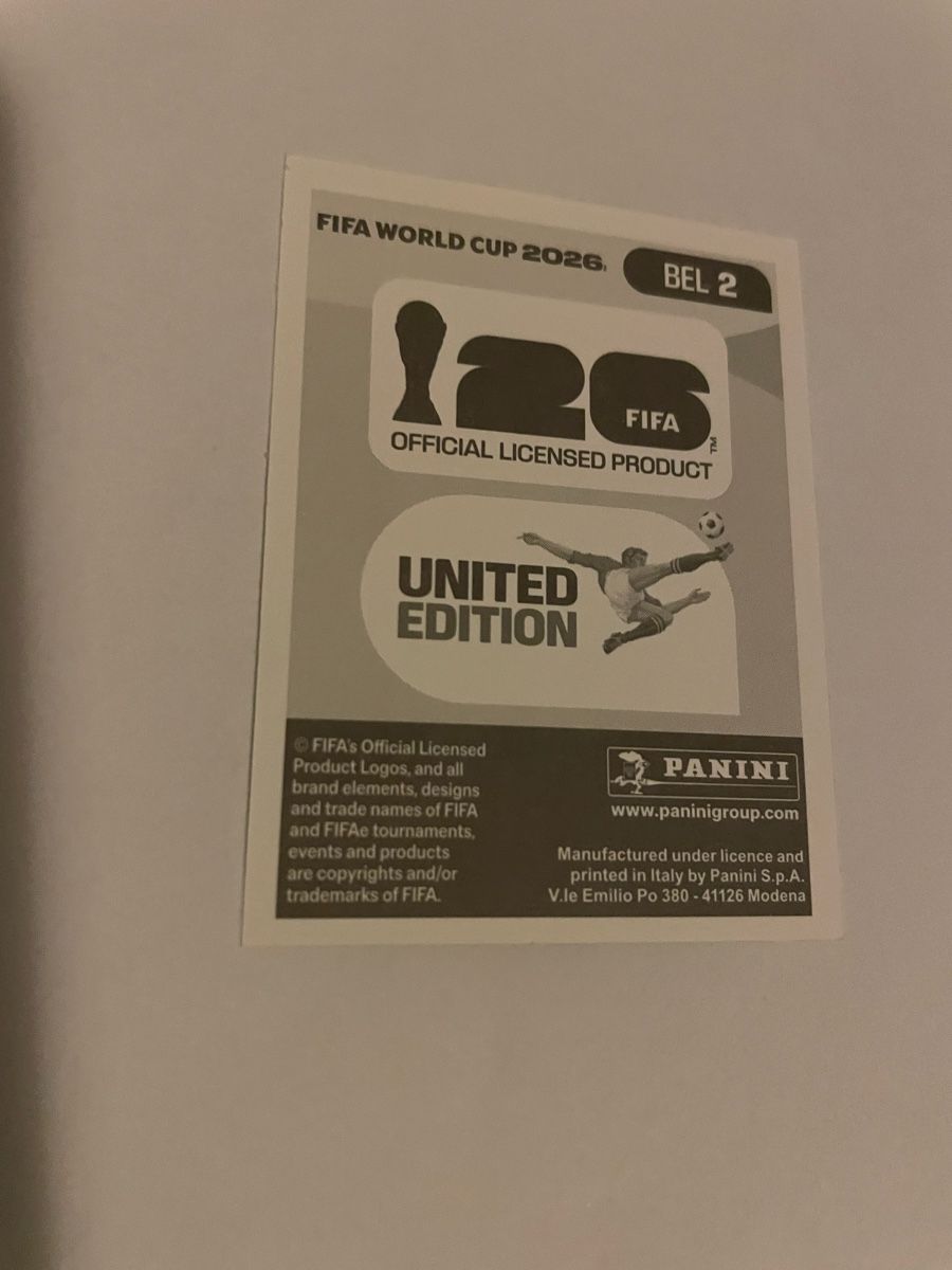 Panini Carte collezionabili: FIFA WM 2026 Thibaut Courtois BEL 2 – Nuovo (secondo la descrizione) da Winterthur venduto da Cobraforce 1