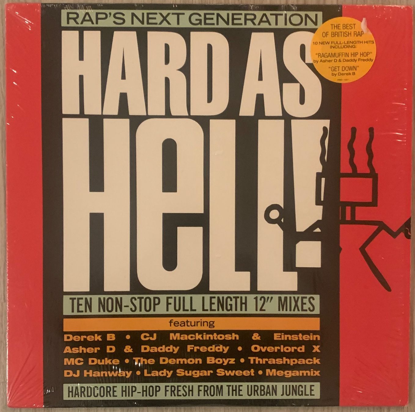 Dischi in vinile: HARD AS HELL - Volume 1 Lp 1988 UK – Usato da Mühlethal venduto da superfast78