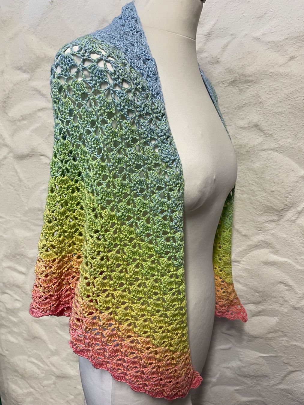 Foulard & Sciarpe: Stola, Regenbogen – Nuovo (secondo la descrizione) da Urnäsch venduto da pas_5r9c 3