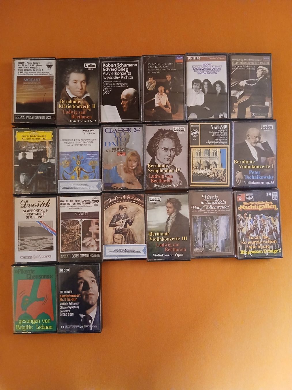 Kompaktkassetten: Diverse klassik kassetten – Gebraucht aus Rickenbach Sulz von sgossner