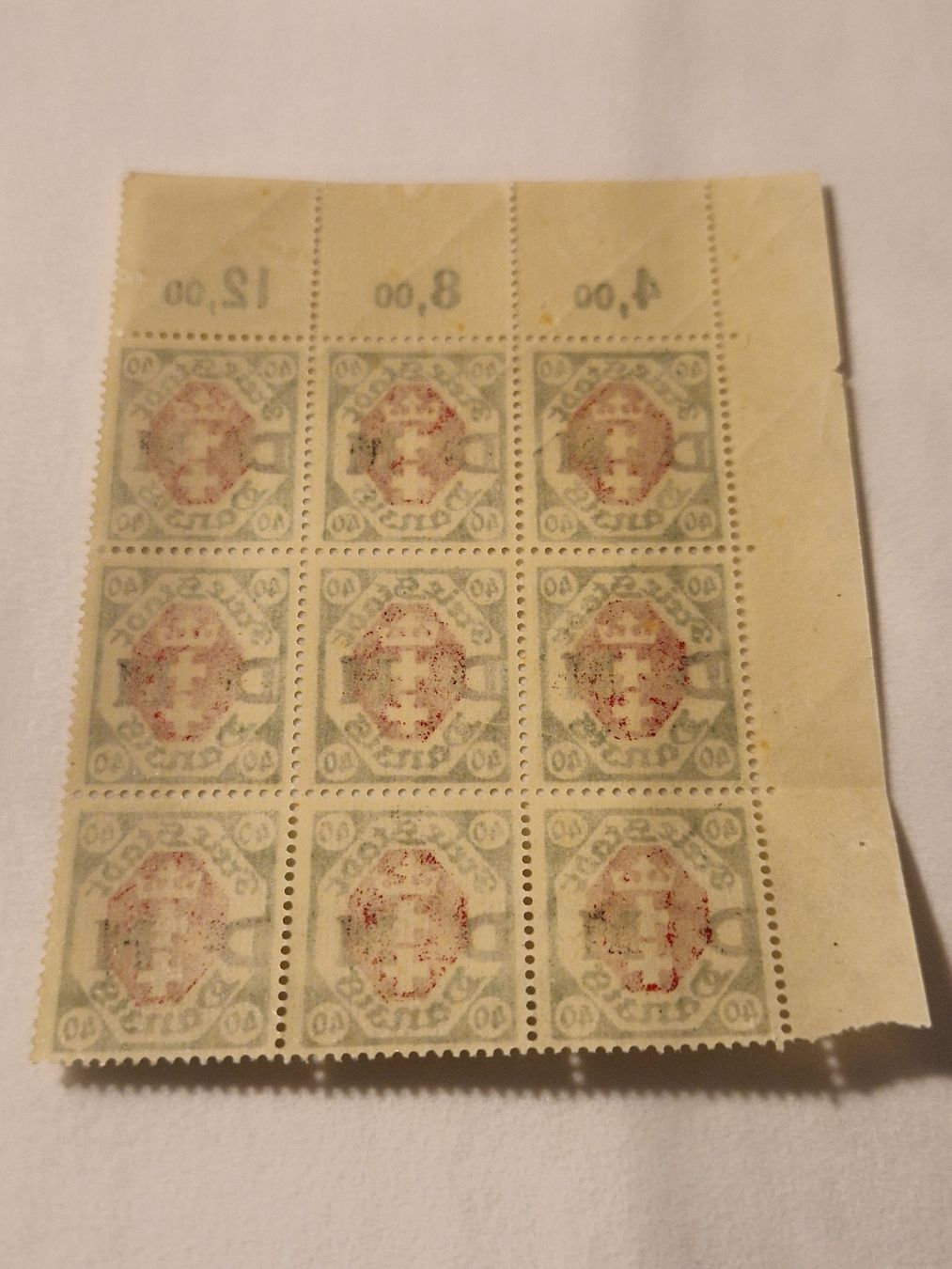 Tous les timbres: Deutsches Reich Danzig postfrisch – Neuf (Voir description) à St. Gallen par Enrico_SG 1