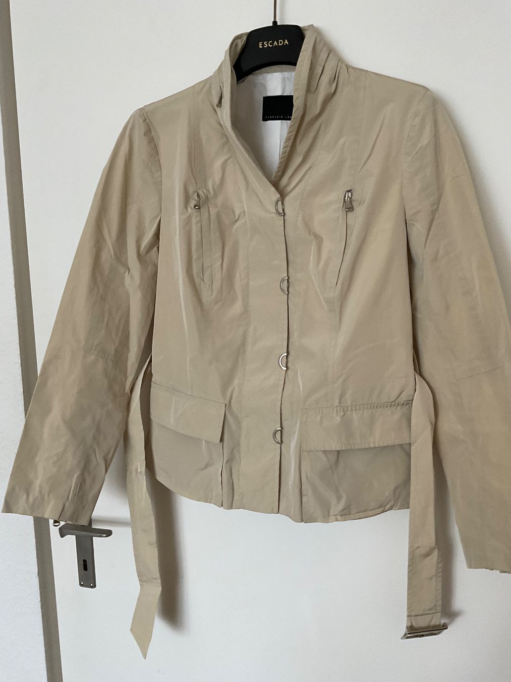 Giacche: Fabrizio Lenzi Windschutz-Jacke Gr 38, it. 44 beige – Usato da Urdorf venduto da alda02