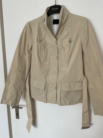 Fabrizio Lenzi Windschutz-Jacke Gr 38, it. 44 beige