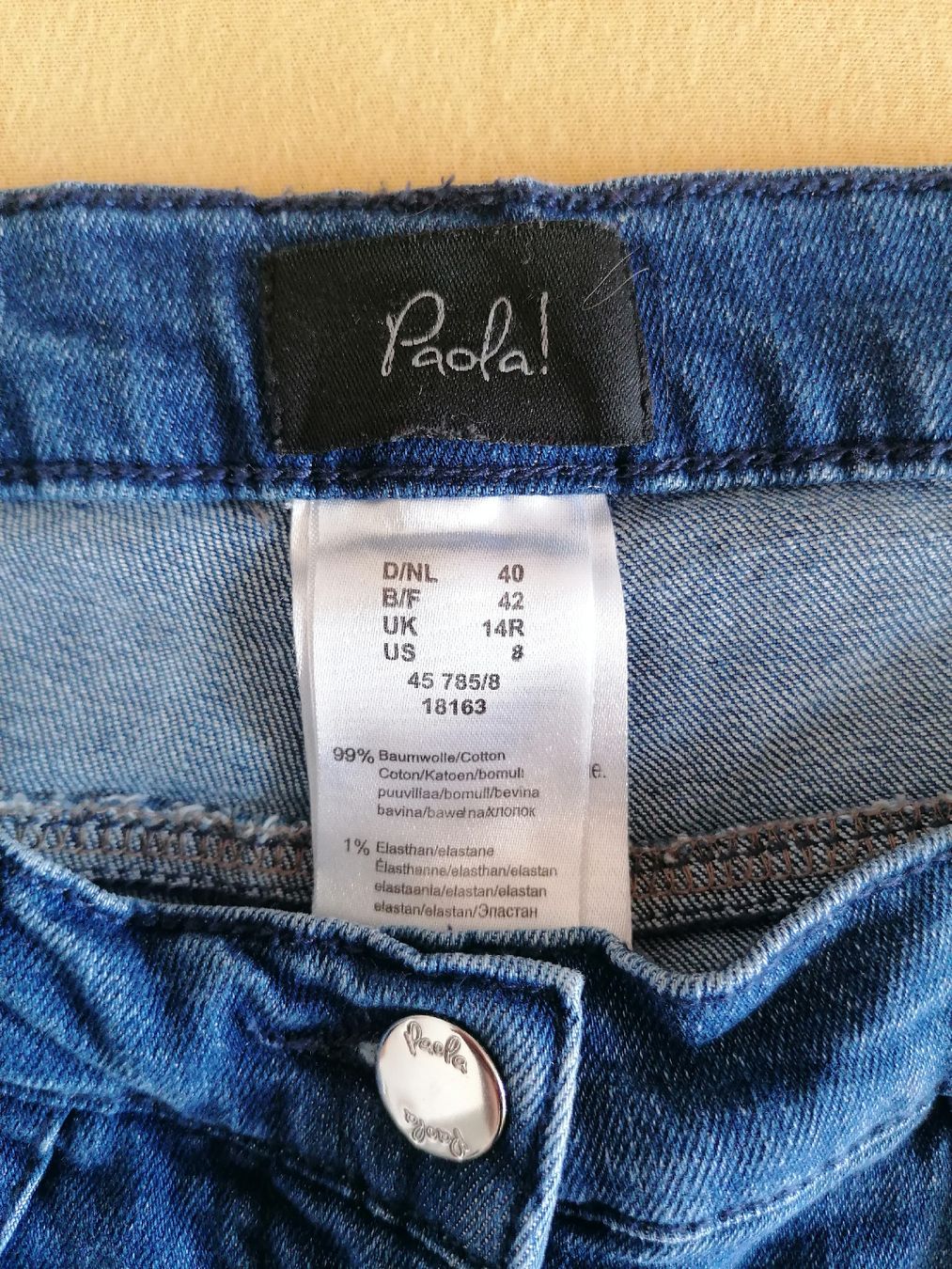 Jeans: Coole 7/8-Jeans "Paola", Gr. 40 – Nuovo (secondo la descrizione) da Sursee venduto da Aniri 1