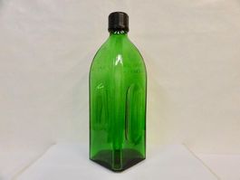 alte Flasche GIFTFLASCHE VORSICHT UNGENIESSBAR 1961 BÜLACH