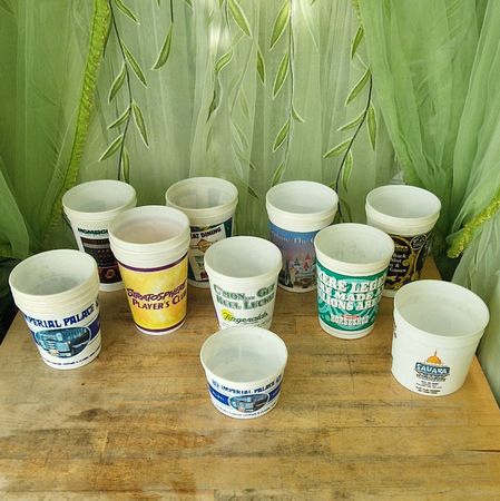 Vintage Las Vegas Coin Buckets