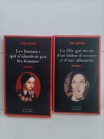 Lot Millénium 1/2 Stieg Larsson / Actes Sud - Babel Noir