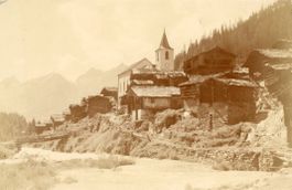 Blatten  VS  im Lötschental  mit Rothörner