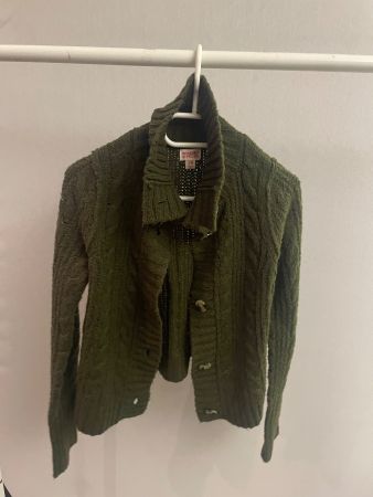 Mossimo Strickjacke, Gr. M, Olivgrün, für Frühling/Herbst!