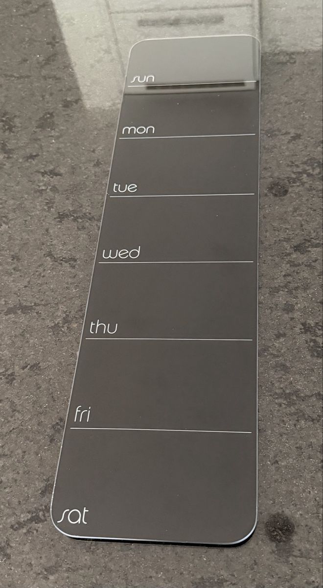 Wandtafeln: Wochenplaner Wandtafel Acryl  – Neu (gemäss Beschreibung) aus Ruswil von PhilippeStucki