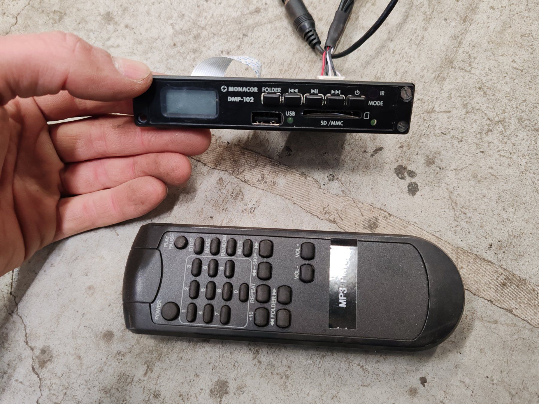 Lettore multimediale & Streamer: Monacor DMP-102 USB-MP3 Player Einbaumodul – Usato da Schwanden GL venduto da duersteventtechnik