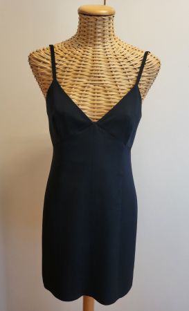 Robe Fendi noire bretelles fines taille 42 occasion