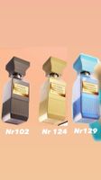 Drei Chogan parfume à 50 ml Nr 074, Nr 124,129