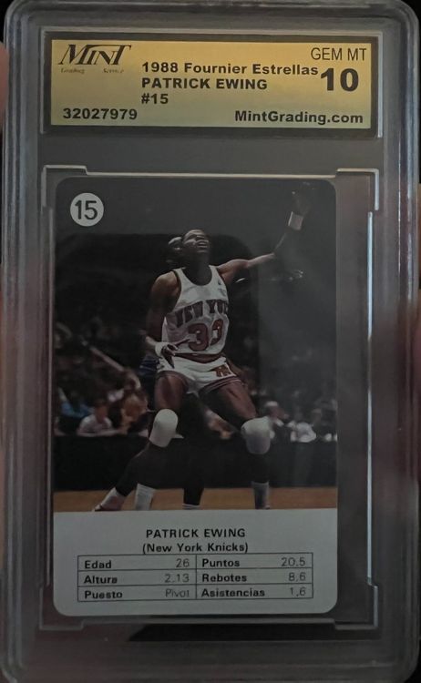 Patrick EWING 1988 Fournier Estrellas 1