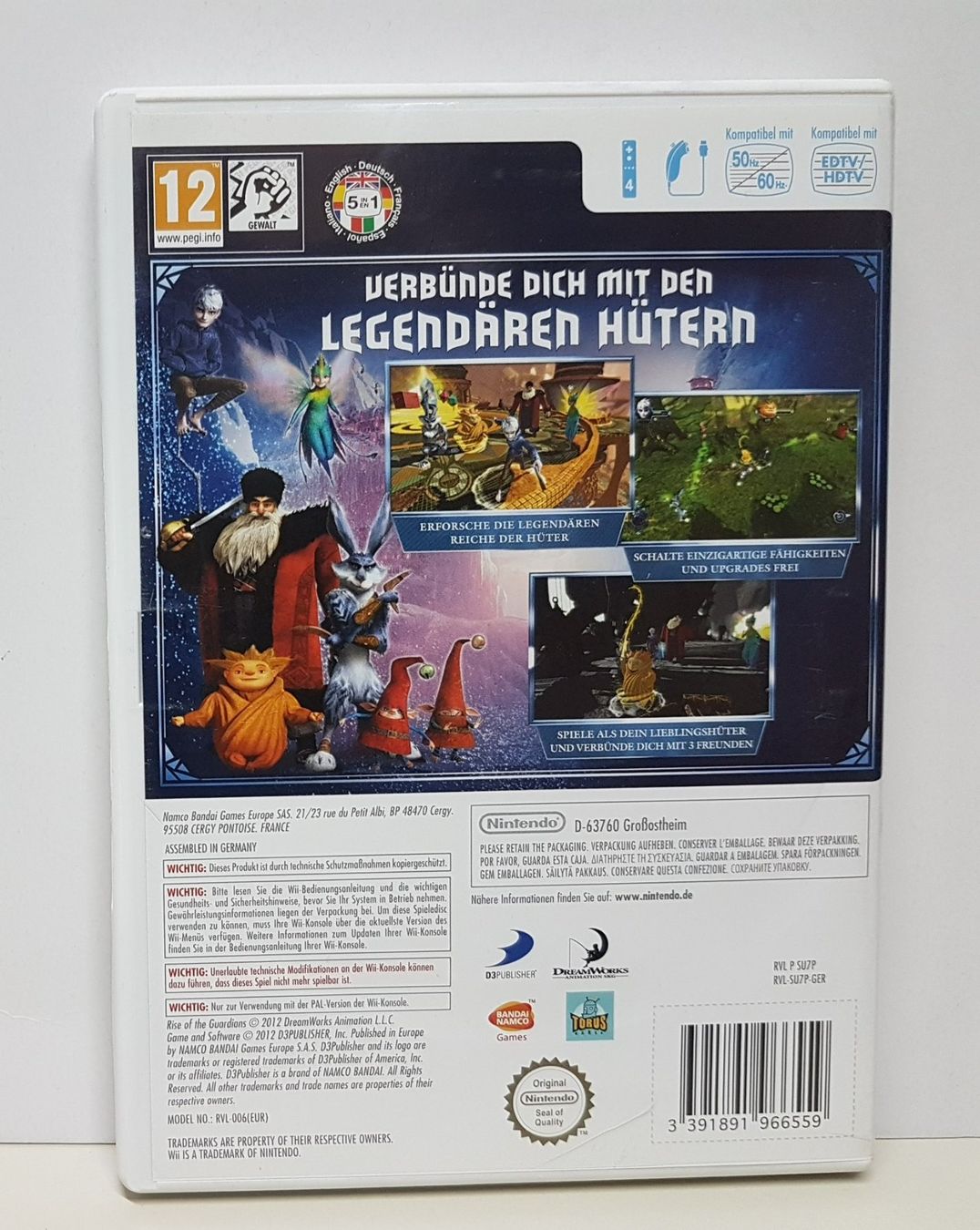 Nintendo Spiele: 😎Die Hüter des Lichts  Wii – Gebraucht aus Schüpfheim von Games_Spielkonsolen 2