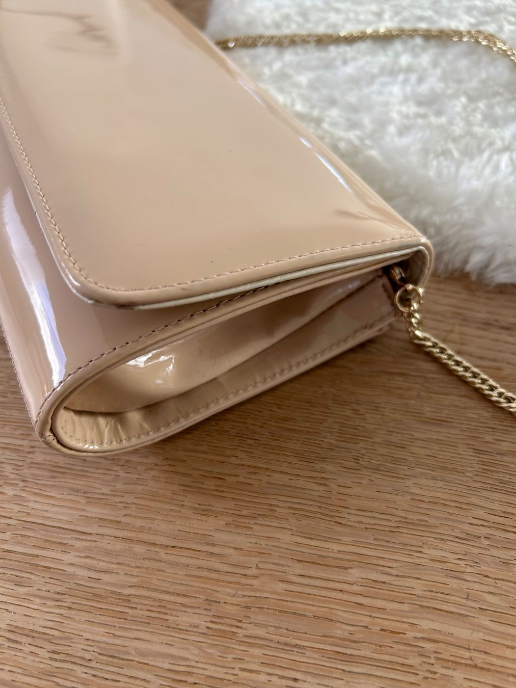 Borse da donna: Clutch / Abendtasche Leder blush – Nuovo (secondo la descrizione) da Rothenburg venduto da stacostaco 3