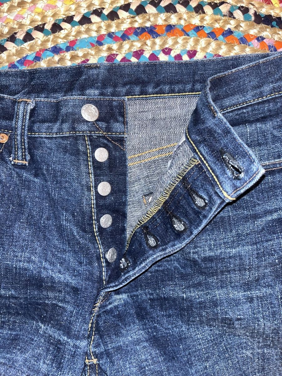 Jeans: Samurai Jeans Selvedge Denim Gr. 33 – Usato da Basel venduto da Millaco 4
