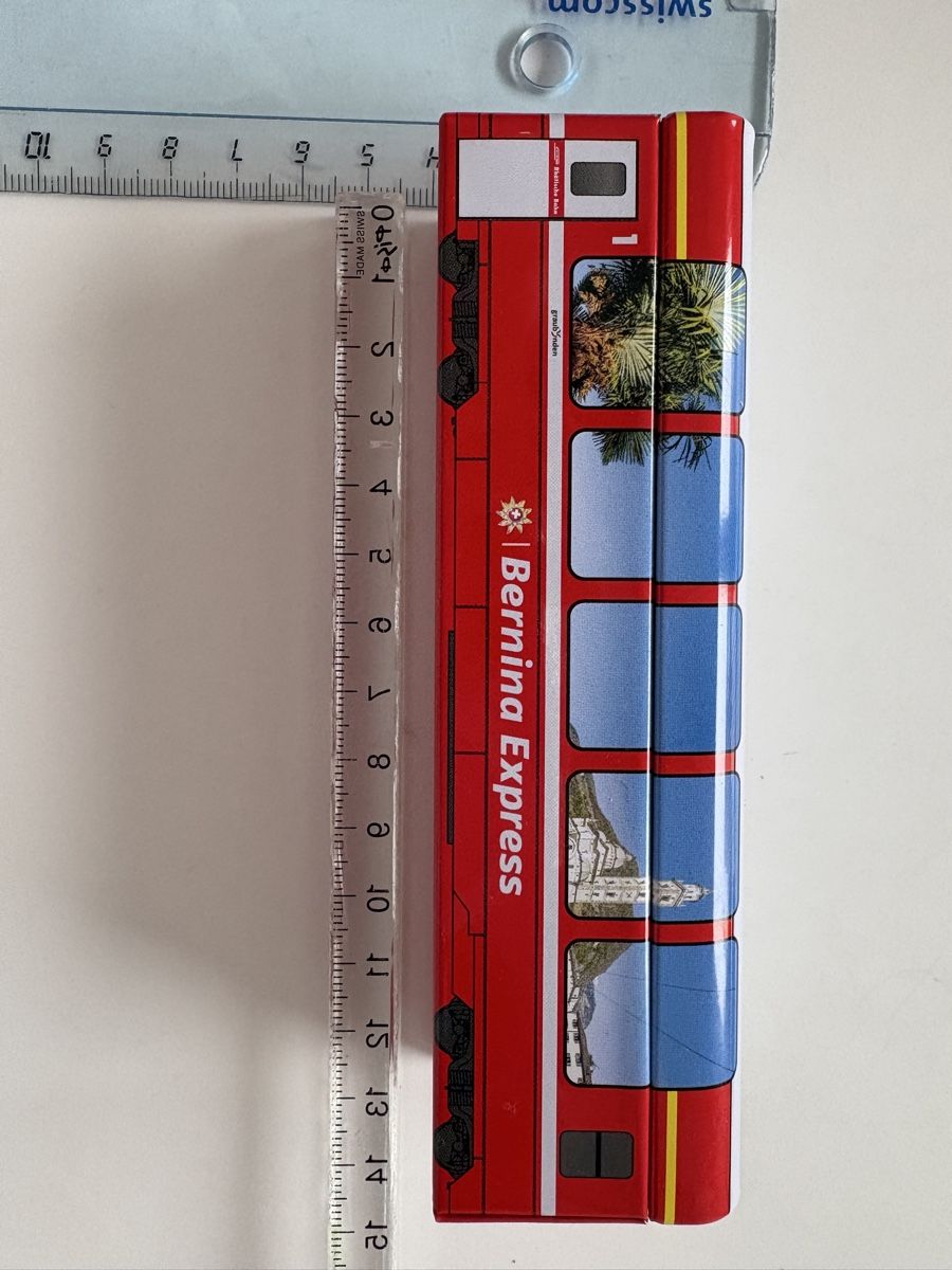 Giocattoli: Schokoladen Box Berninaexpress (Alu) – Usato da Lausen venduto da Puper03