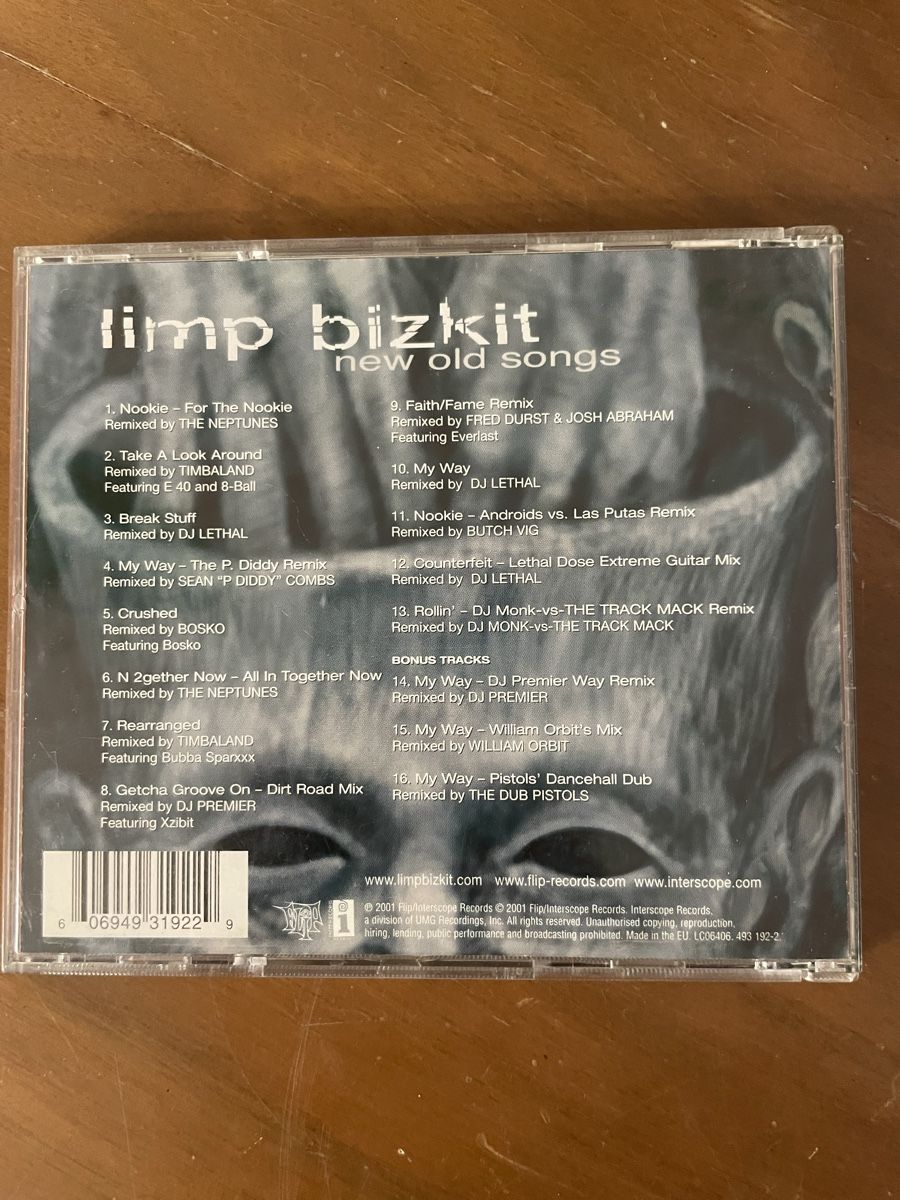 CD: Limp Bizkit new old songs CD – Usato da Toffen venduto da jes_76l5 1