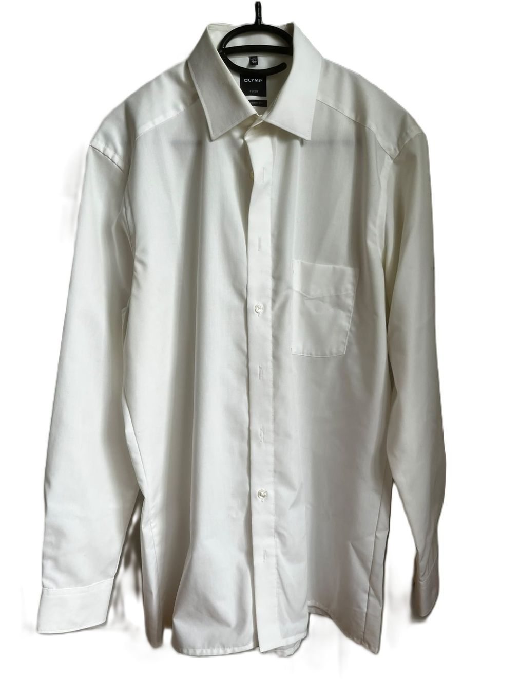 Camicie: Herren Hemd Olymp, weiss-ecru Gr. 40 – Usato da Bern venduto da Danijar01 1