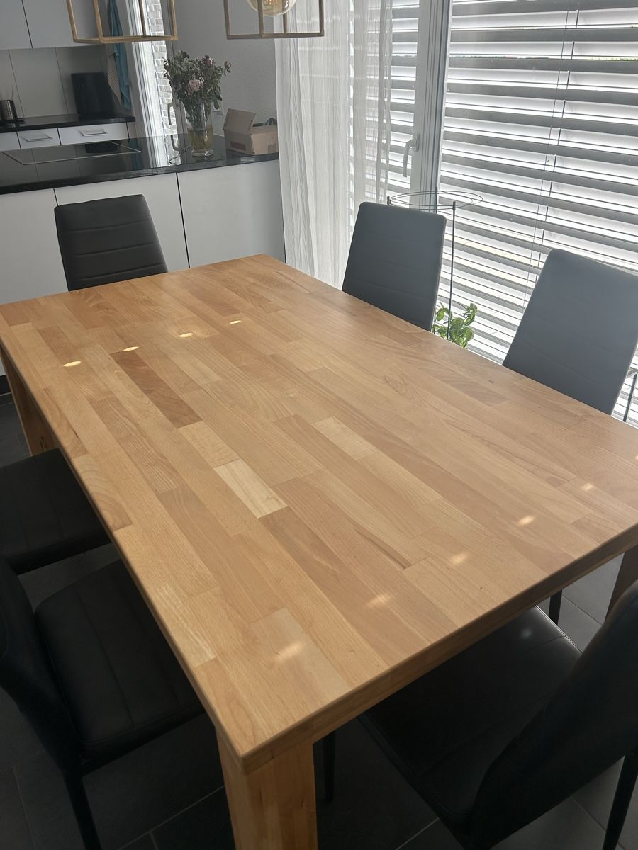 Tavoli: Massivholz, Esstisch 160x90 – Usato da Schwarzenbach SG venduto da spa_28pd 1