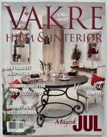 🤍 Zeitschrift „Vakre Hjem & Interiør“ 8/2011 in Norwegisch