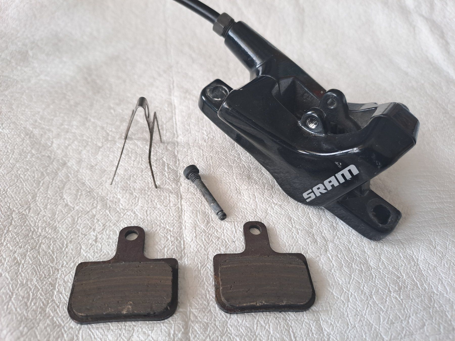 Sram Ersatzteile: SRAM Level T Scheibenbremse 180mm Centerline Disc – komplett – Gebraucht aus Hedingen von ang_6hch 6