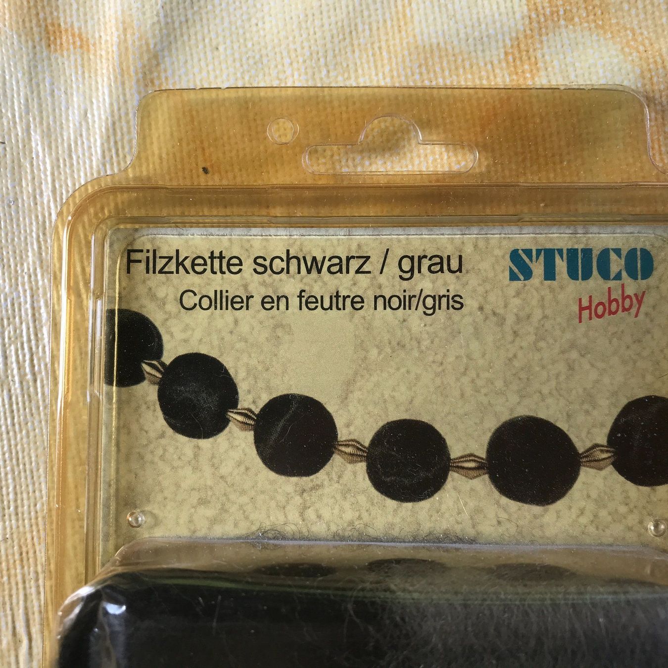 Kit bricolage: FILZKETTE SCHWARZ / BASTELPACKUNG – Nuovo e nell'imballaggio originale da Ostermundigen venduto da wini63 2