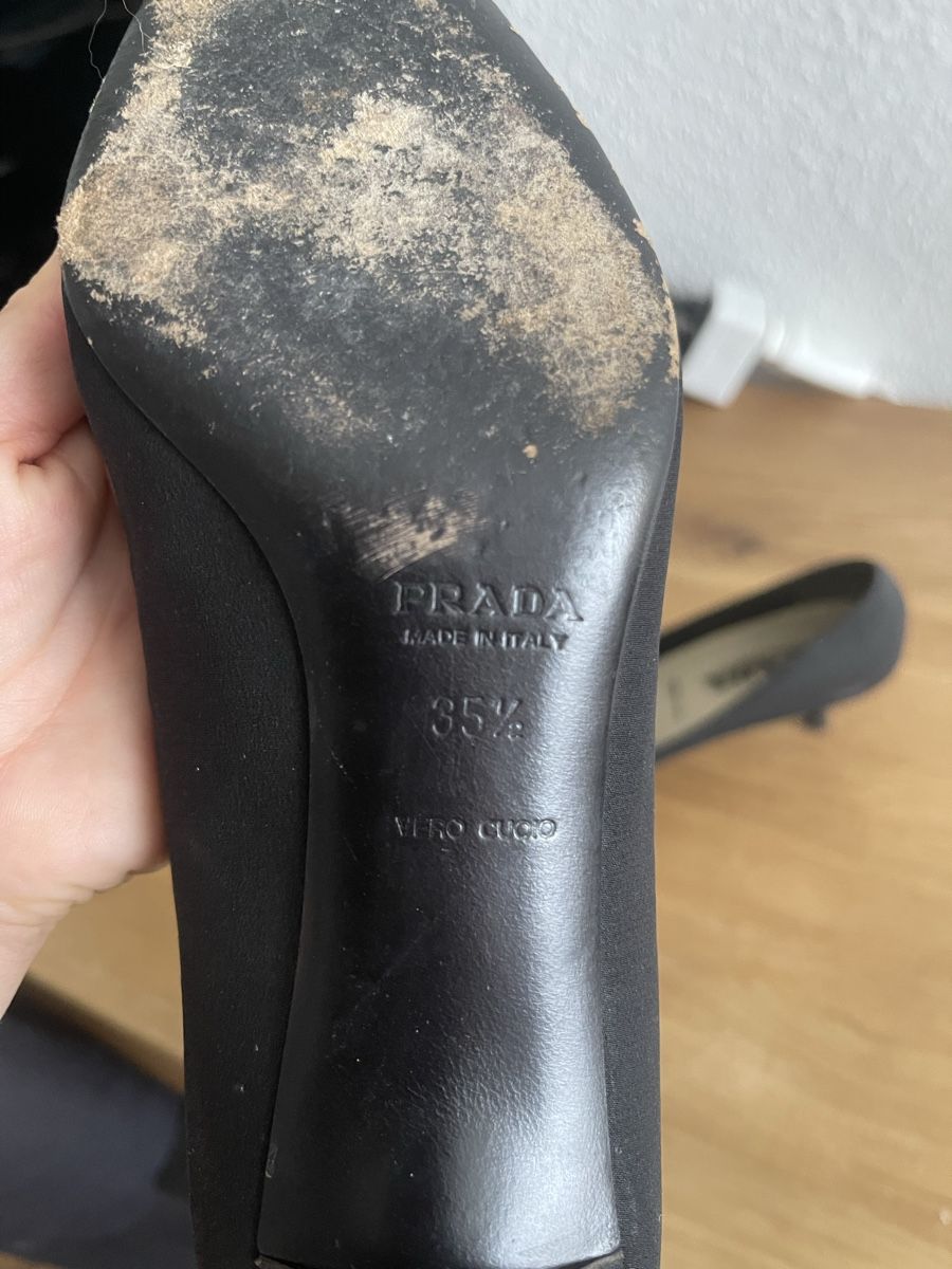 Prada Scarpe da donna: Elegante Prada Schuhe, schwarz, Grösse 35.5 – Usato da Horgen venduto da sel_qc25 2