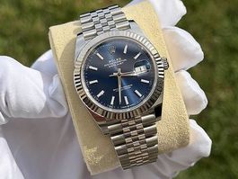 Rolex Datejust 41 - Blau - Jubilee
