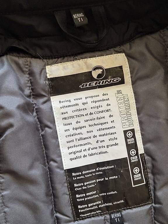 Giacche: Veste de moto Bering - Taille M – Usato da Vucherens venduto da curious 2
