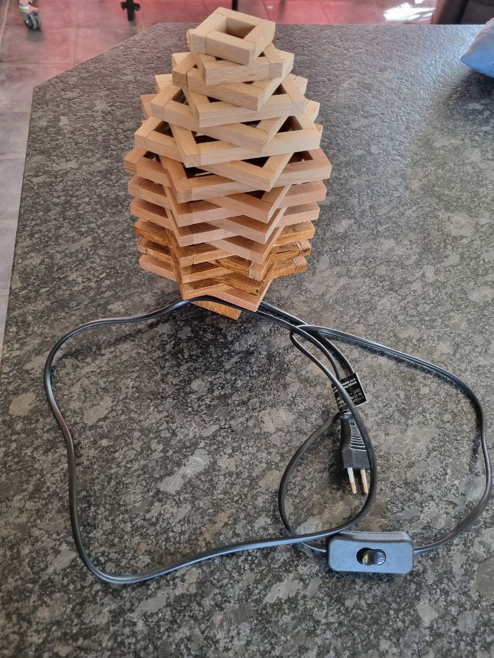 Lampade: Tischlampe handgemacht – Nuovo e nell'imballaggio originale da Illighausen venduto da Flomi50