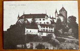 Lucens - Le château 1916